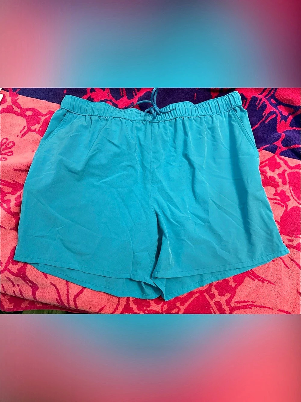 Reel Legends Performance Outfitters Shorts Performance Shorts in Blue Like New